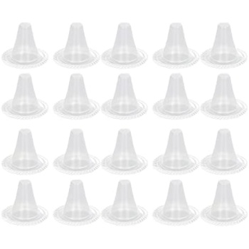 20pcs Ear Thermometer Probe Covers Disposable Refill Caps Lens Filters for Easy
