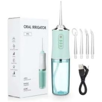 Water Flosser [Mini Cordless Portable] Oral Irrigator Water Teeth Cleaner Pick