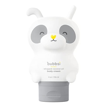 Bubbsi Whipped Coconut Oil Baby Lotion for Eczema, Dry Skin, Baby Acne