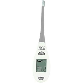 BIOS Medical Digital Thermometer - Memory Recall, Auto-off - For Oral, Rectal,