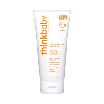 Thinkbaby SPF 50+ Baby Sunscreen – Safe, Natural Sunblock for Babies