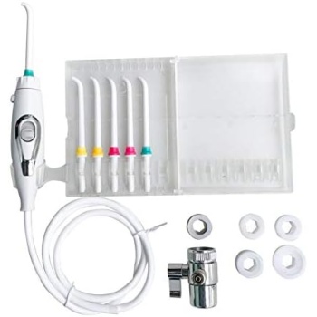 Water Flosser for Family Use, Oral Irrigator Non-Electric Safety Adjustable
