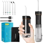 Frohsun Retractable Water Dental Flosser Cordless Oral Irrigator for Dental&Oral