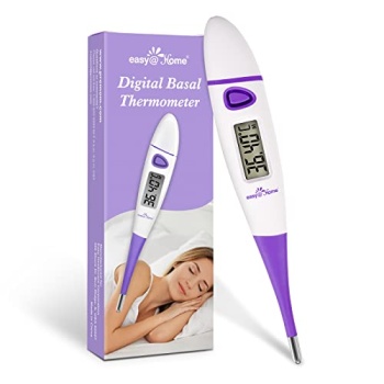 Easy@Home Digital Basal Body Thermometer: Oral Ovulation Tracking Thermometer,