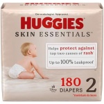 Huggies Size 2 Diapers, Skin Essentials Baby Diapers, Size 2 (12-18 lbs), 180