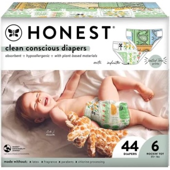 The Honest Company Clean Conscious Diapers | Plant-Based, Sustainable | Color Me