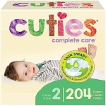 Cuties | Skin Smart, Absorbent & Hypoallergenic Diapers with Flexible & Secure
