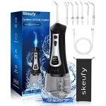 Skeufy Water Flosser for Teeth Cleaner, DIY Setup and 5 Cleaning Modes 6 Jet