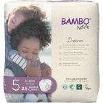 Bambo Nature Premium Baby Diapers (SIZES 0 TO 6 AVAILABLE), Size 5, 25 Count